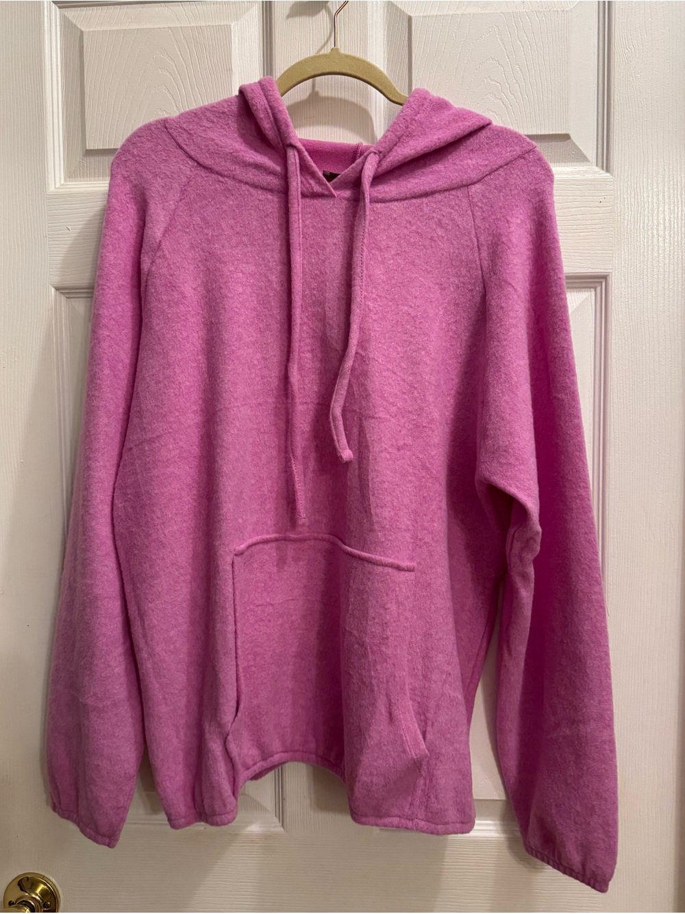 ZENANA Mauve Hoodie Sweatshirt - Soft Pullover Hooded Top Size Large  NWT